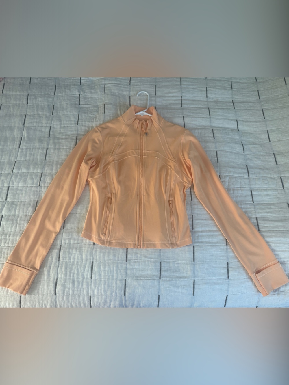 lululemon rock melon cropped define jacket